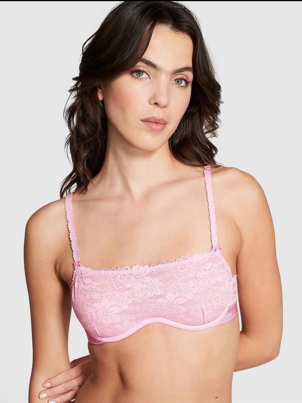 XS PINK Victoria's Secret WINK UNLINED SCOOP BRA